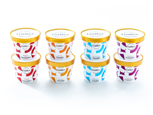 ガレー プレミアムアイスクリームセット 8個 x1
