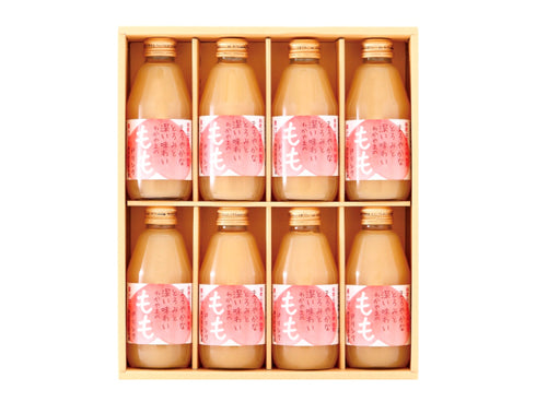 和歌山県産白桃ドリンクセット 8本 x1