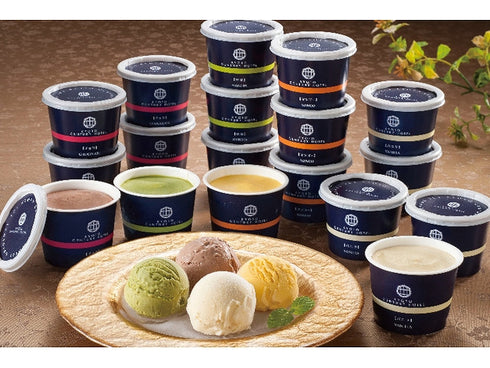 京都センチューリーホテル アイスクリームセット