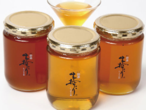 みつばち本舗 はなはな国産 群単生搾り蜂蜜3本セット x1