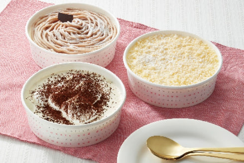 【冷凍】東京・高輪ダノイ 3種のレストランのケーキ (イタリアンダブルチーズケーキ・ダノイ風ティラミス・イタリア栗のモンブラン)