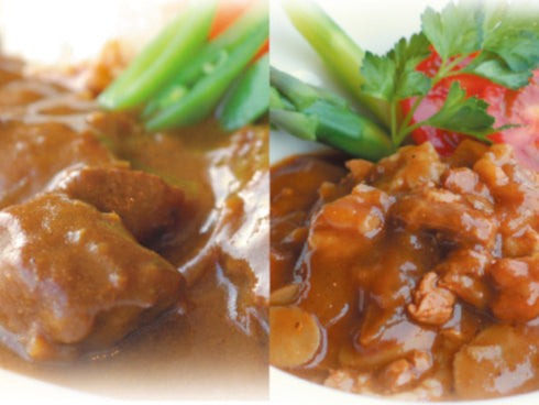 米沢牛カレー・ハヤシセット x1