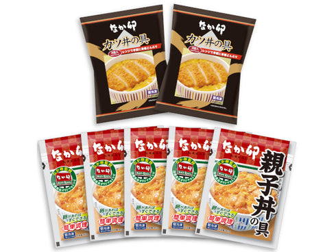 饗 S なか卯カツ丼の具2袋 親子丼の具5袋 7袋 x1