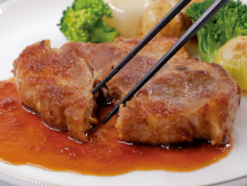 デリシャエール ほろほろポークステーキ180g x4