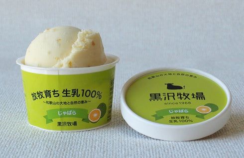 黒沢牧場 和歌山3姉妹アイス 6個 x1
