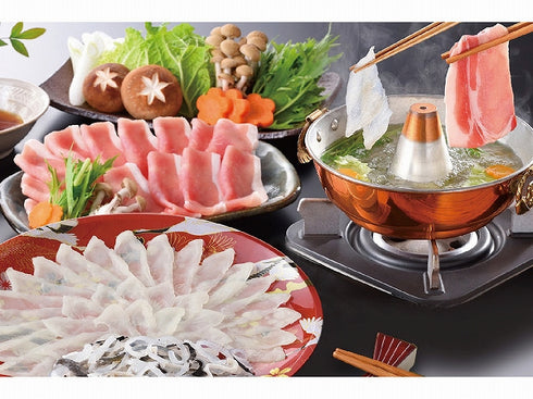 【冷凍】関とら本店 海と丘の豚しゃぶ食べ比べ