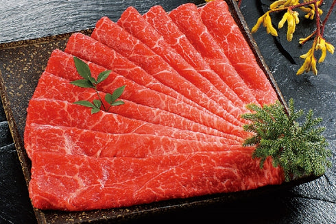 【冷凍】B 宮崎県 黒毛和牛ももしゃぶしゃぶ用 600g