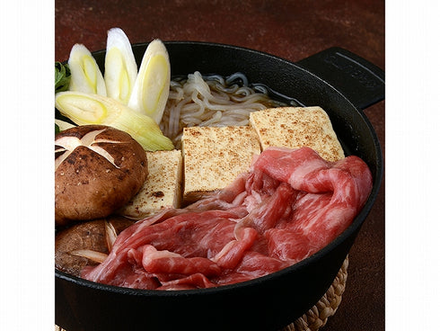 マルヨシ商事 短角牛すき焼き、しゃぶしゃぶ用 500g