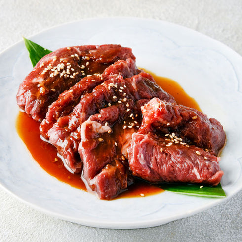 マルヨシ商事 黒毛和牛 厚切り焼肉用 400g