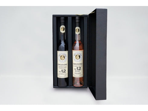 エモツィオーネ ビネガー ブラック、ロゼ 2本ギフト 200ml