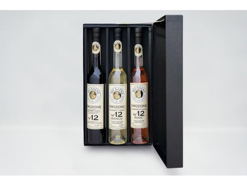 エモツィオーネ ビネガー ブラック、ロゼ、ビアンコ 3本ギフト 300ml