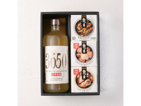 長期熟成焼酎「3650」&缶つま詰合せ