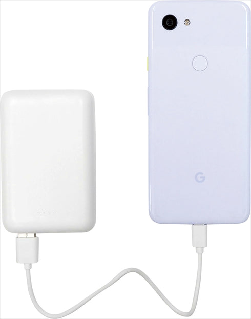 モバイルバッテリー ホワイト HD-MBTC10000GF WH