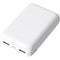 モバイルバッテリー ホワイト HD-MBTC10000GF WH