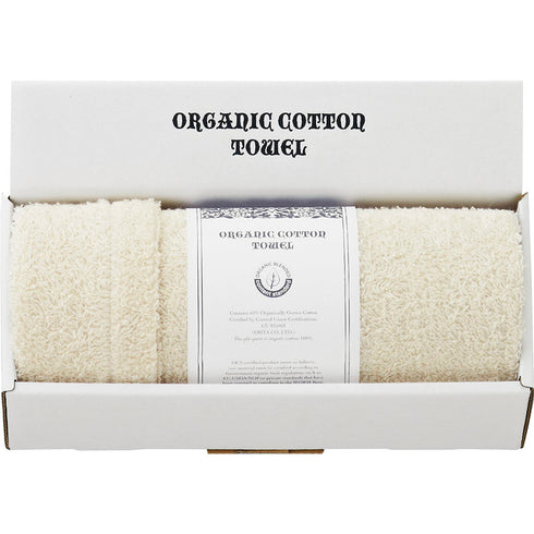 オーガニックコンテントスタンダード認証 オーガニックコットンフェイスタオル OCS10050
