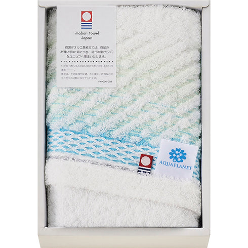 今治 さざなみ フェイスタオル1P AP77075