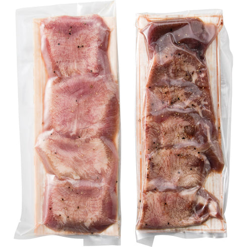 仙台・陣中 仔牛の牛タン丸ごと一本塩麹熟成詰合せ SK60【送料無料・同梱不可】