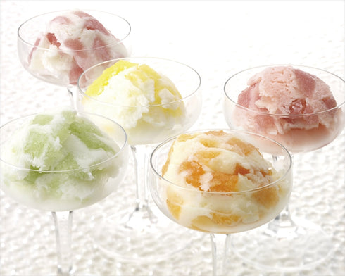 ひととえ 凍らせて食べるアイスデザート ~国産フルーツ入り~ IDD-20
