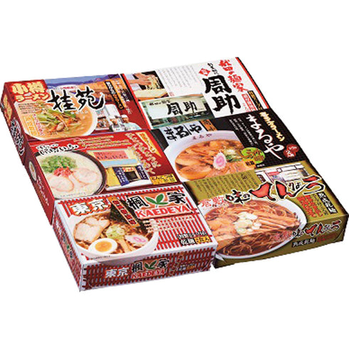 時間待ちの繁盛店ラーメン12食