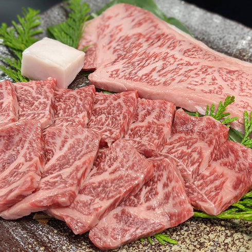 黒毛和牛 壱岐牛 サーロイン 上モモ セット 250g 黒毛和牛 【スライス済】 贈答 贈り物 ギフト 人気 通販 プレゼント ステーキ すき焼き すきやき 肉屋 焼肉 九州 ランキング 旨い 実家 ふるさと いき牛 喜ばれる