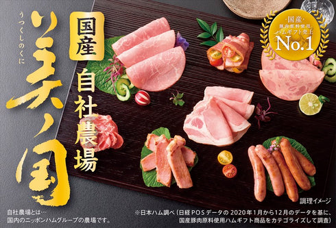 【送料無料】 日本ハム 国産プレミアム 美ノ国 UKI-55