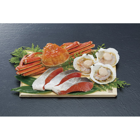 【送料無料】 北の海鮮味紀行W-70【お歳暮 御歳暮 お年賀 御年始 ギフト 贈り物 贈答 プレゼント 内祝い 年始挨拶 おもたせ 手土産 帰省 水産品 水産加工品 詰め合わせ セット 切り身 しゃけ カニ 蟹 ホタテ 帆立】
