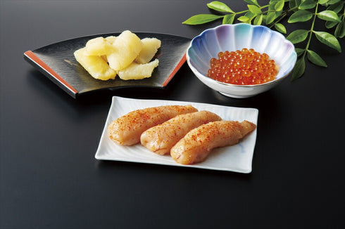 【送料無料】 北海道産いくらとやまや明太子・味付け数の子詰合せ 4928-50【お歳暮 御歳暮 お年賀 御年始 迎春 お正月 ギフト 贈り物 贈答 プレゼント 内祝い 手土産 帰省 水産加工品 詰め合わせ セット 魚卵 イクラ かずのこ カズノコ】