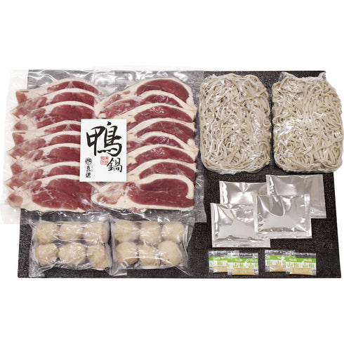 【送料無料】 京都糸源 鴨鍋(4人前) KF-INR