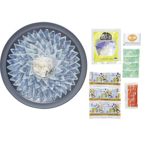 【送料無料】 ふく太郎本部 とらふく刺身セット(3人前) 22D