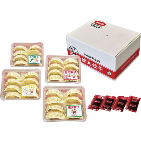 【送料無料】 宇都宮餃子館 人気4種セット KGNM4
