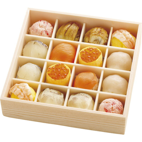 【送料無料】 手まり寿し16個入り