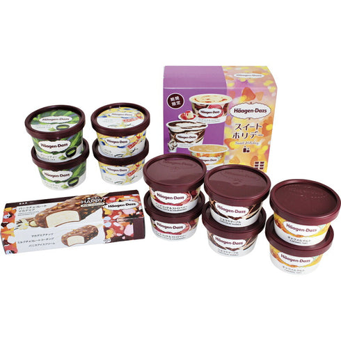 【送料無料】 ハーゲンダッツ スーパープレミアムアイスセット HD-5PW3