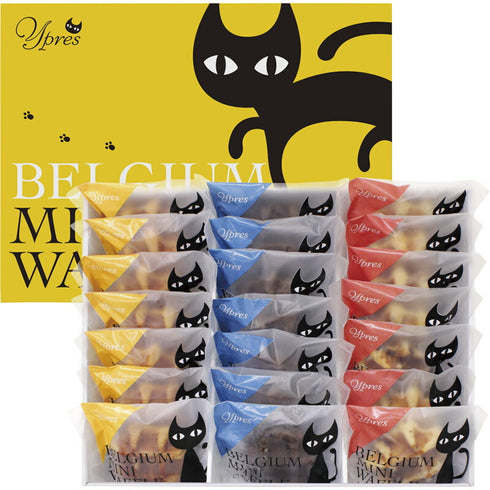 【送料無料】 イーペルの猫祭り ベルギーミニワッフル YJ-BW