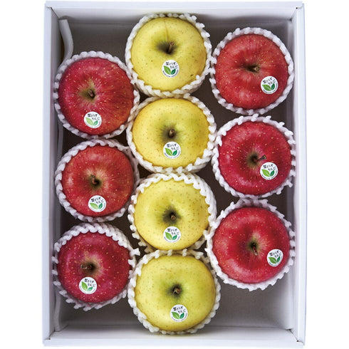 【送料無料】 青森直送・葉とらずりんご詰め合わせ3kg