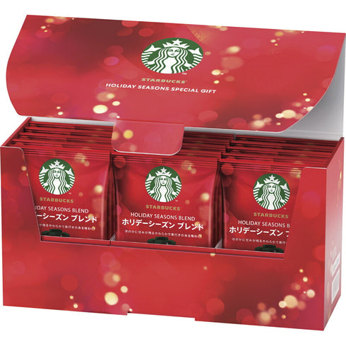 スターバックス オリガミ パーソナルドリップ コーヒーホリディブレンド SBH-30A【ギフト 贈り物 お歳暮 御歳暮 ごあいさつ 年末 年始 クリスマス パーティ お年賀 御年賀 内祝い 御祝 御礼 自宅用 来客用 セット 詰め合わせ 珈琲 スタバ coffee 冬季限定 ホリデー】