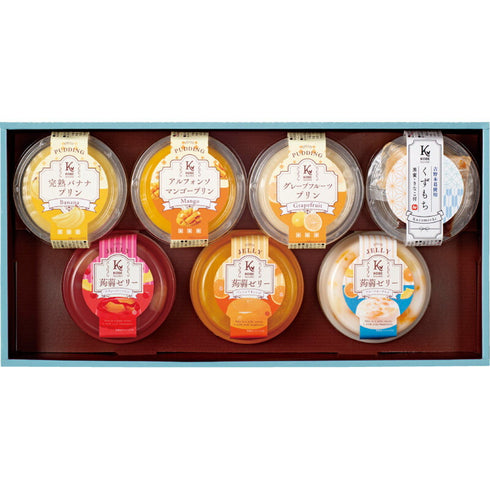 神戸シュクレテ フルーツプリン・ゼリー詰合せ KFP-E