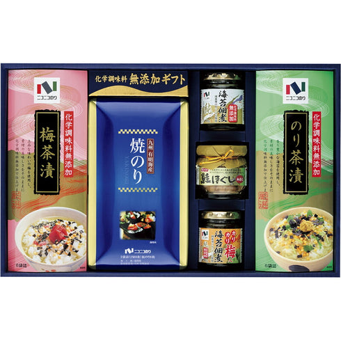 ニコニコのり 化学調味料無添加 和食満彩詰合せ WM-30R