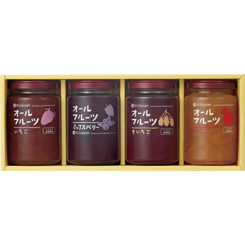 サンクゼール オールフルーツスプレッドセット SAS-4