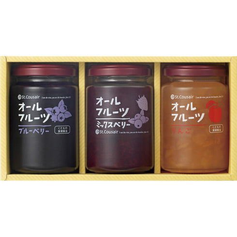 サンクゼール オールフルーツスプレッドセット SAS-3