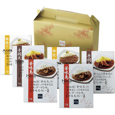 博多華味鳥 カレーセット6食入り HCS-6A