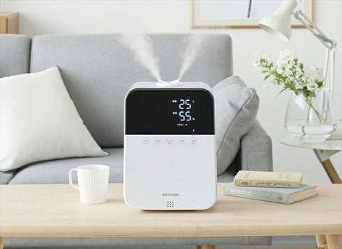 アイリスオーヤマ ハイブリッド式加湿器 ホワイト HDK-35W